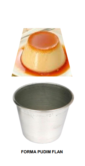 Forma Pudim Flan