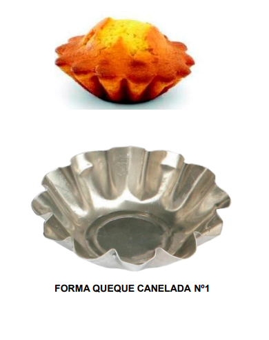 Forminha Queque Canelada