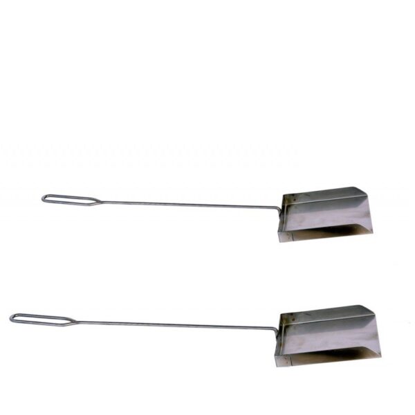 Pá cinza inox